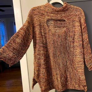 SKIF Handmade Cowl Neck Sweater - One of a kind!